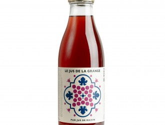 Jus de raisin fond blanc